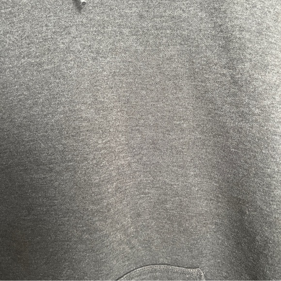 Carhartt K288 Logo Sweatshirt Gray SZ 2XL Hooded Front Pocket Workwear Logo - Picture 5 of 13